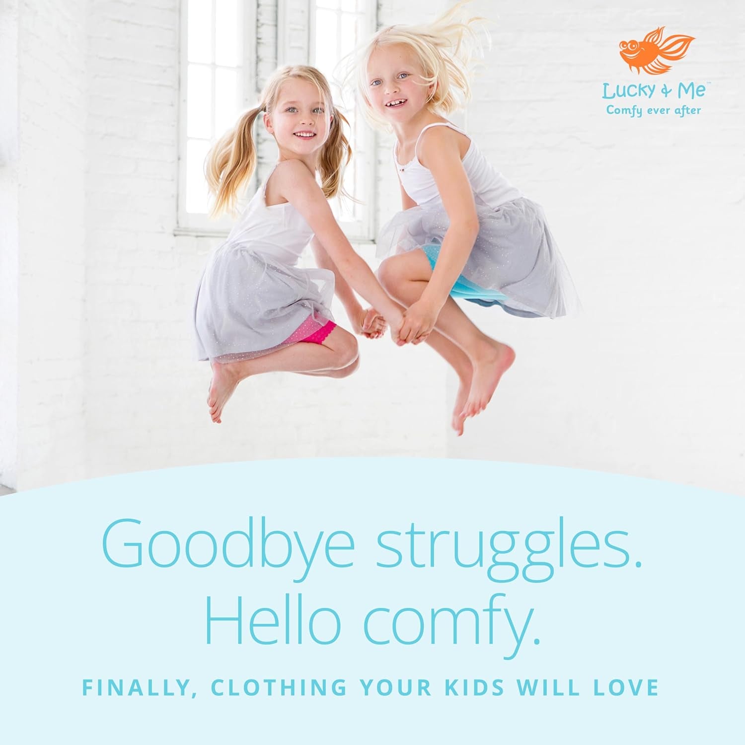 Girls Bike Shorts, Super Soft Cotton Modal Blend with Lace Trim, Jada 3 Pack