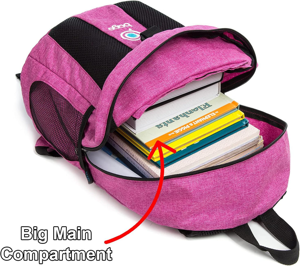 Lightweight Backpack for Hiking for Women and Men - 25L Travel Day Pack - Foldable Hiking Daypack Ultralight for Camping Outdoor Sports - Packable Backpack for Travel (Snowpink)